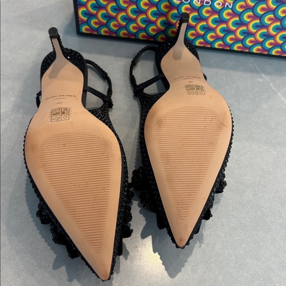 Kurt Geiger Belgravia bow crystal slip on - Picture 5 of 6